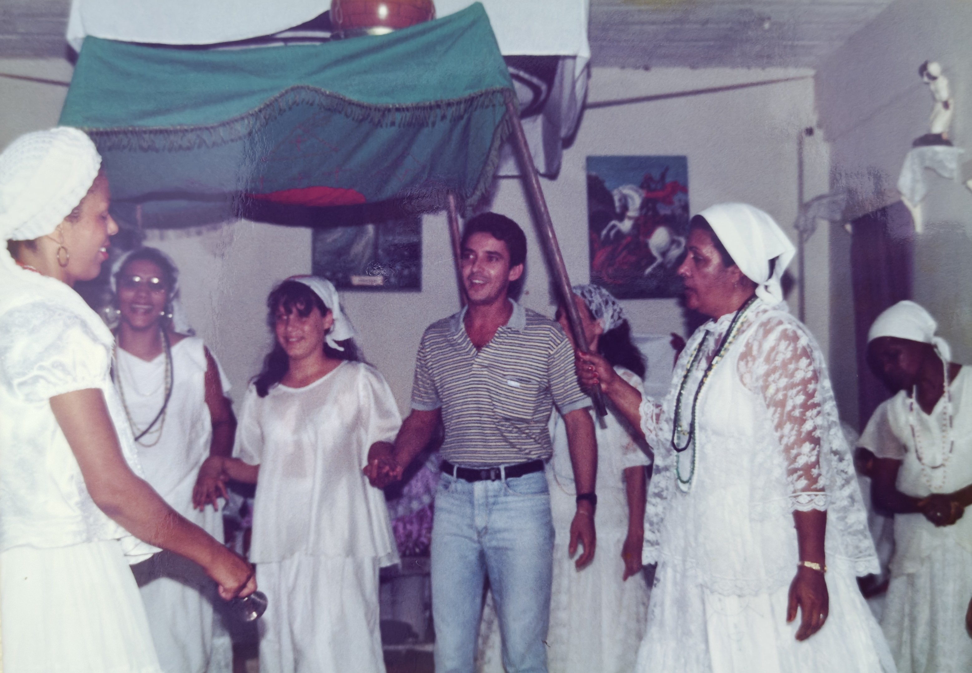 Cortejo com pálio