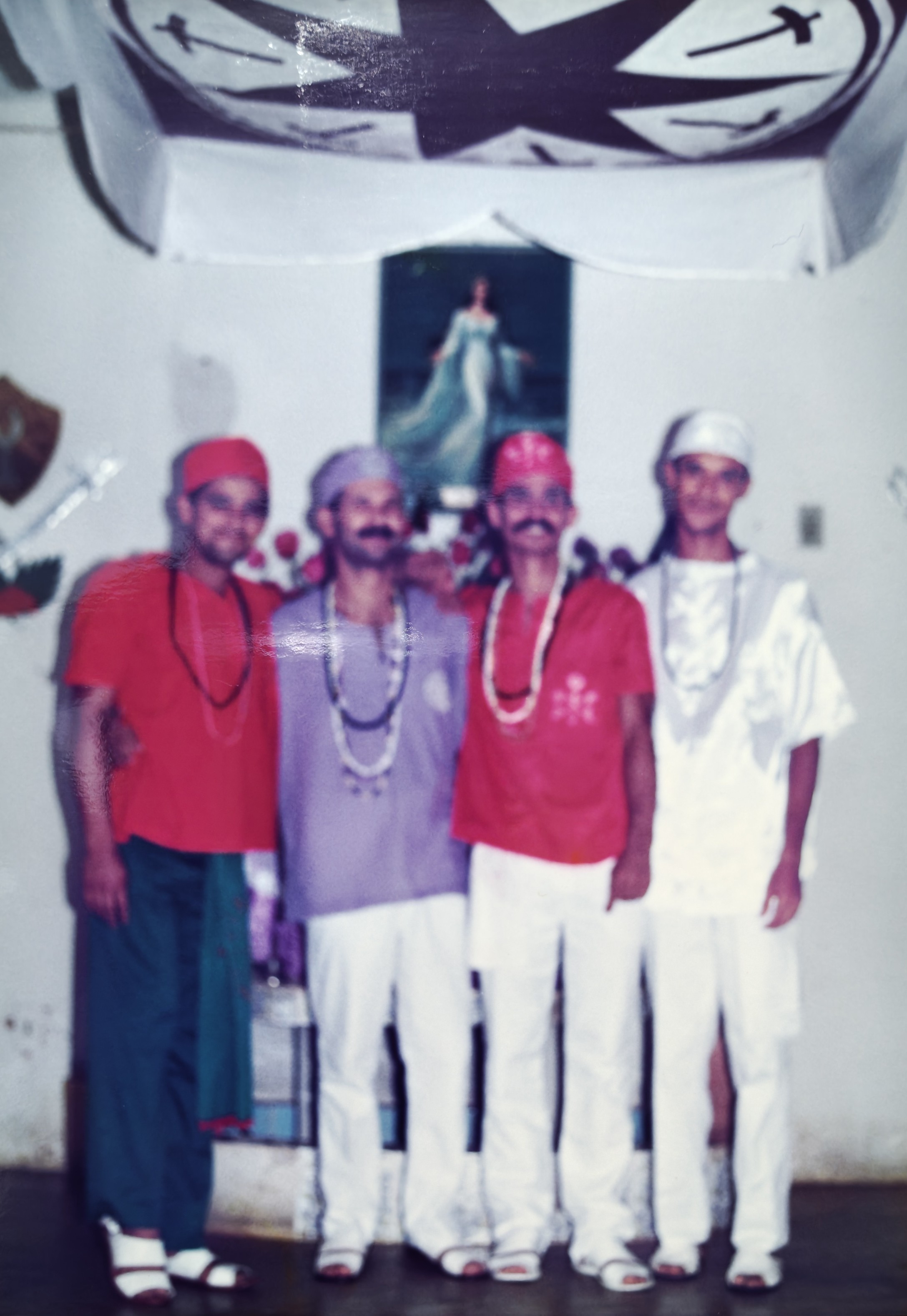 Filhos de santo do terreiro